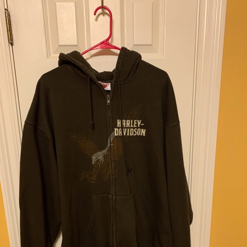 Harley-Davidson zip up hoodie